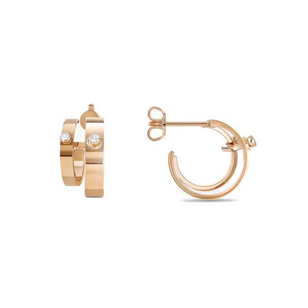 Monday Morning Mood Double Hoops - 1